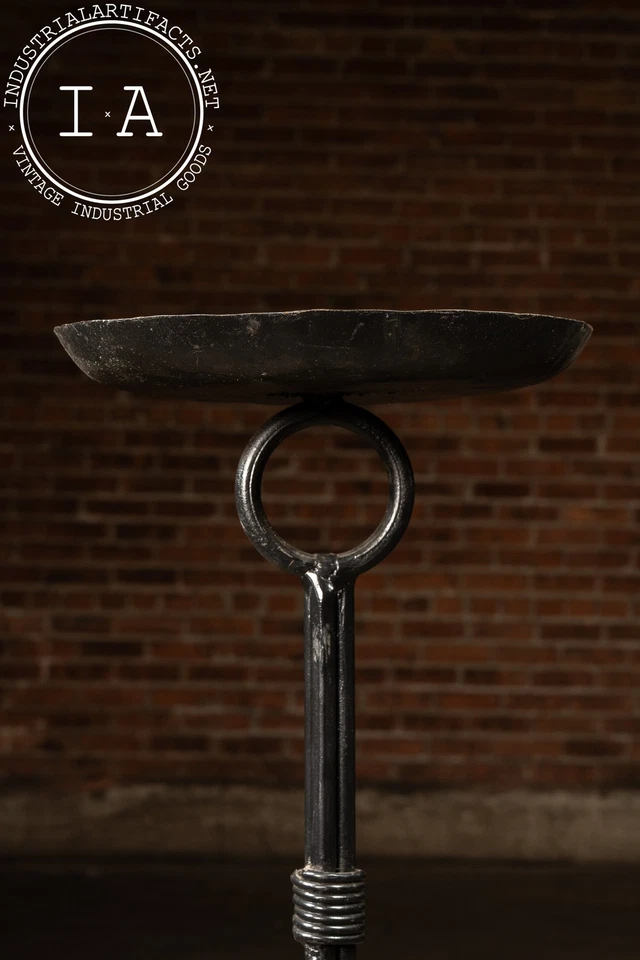 Vintage Handmade Wrought Iron Plant Stand - Image 3 of 4