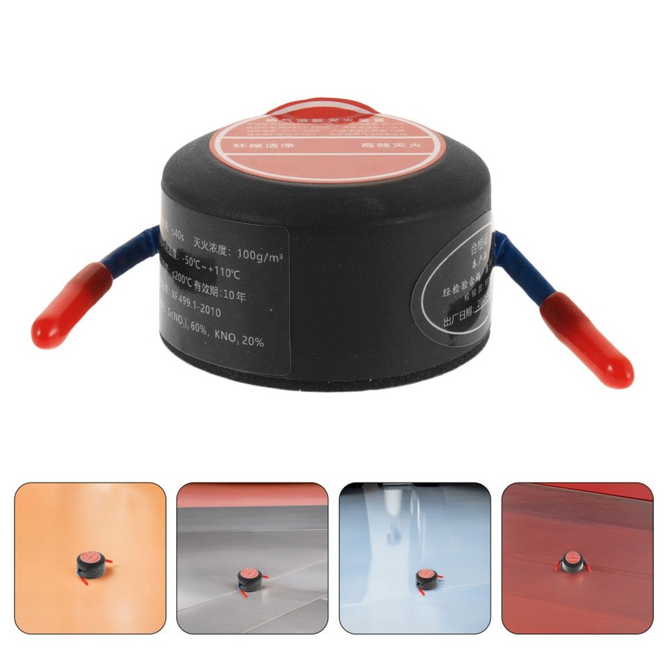 2 Pcs Vehicle-mounted Automatic Fire Extinguisher Engine Bay Aerosol ...