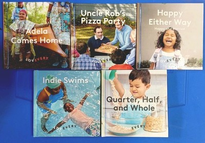 Lovevery Books Montessori Lot of 5 Books Social Emotional Development W Recipes 