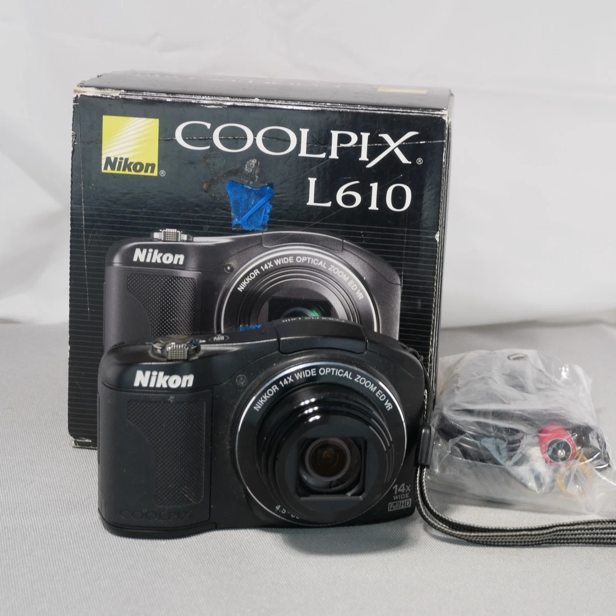 Nikon Coolpix L610 Image Stabilization Digital Cameras for Sale