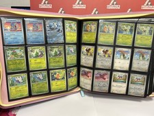 Pokemon 151 Complete Base Set With Ex Cards And A 12 Pocket Binder | G20