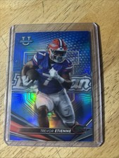 2022 Bowman’s Best #72 Trevor Etienne Blue Refractor  /150  Florida