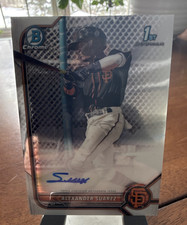 2022 Bowman Chrome - Prospect Autographs Alexander Suarez #CPA-ASR (AU, RC)