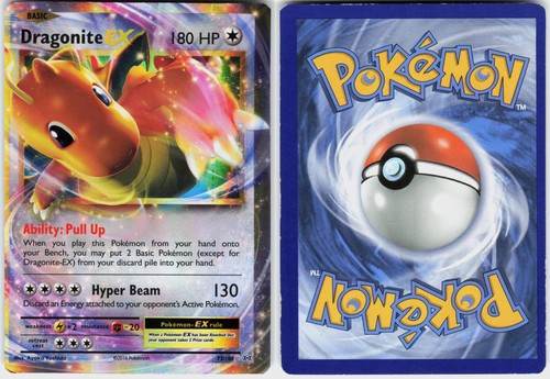 Dragonite EX 72/108 Holo EX Rare Evolutions Pokemon MP