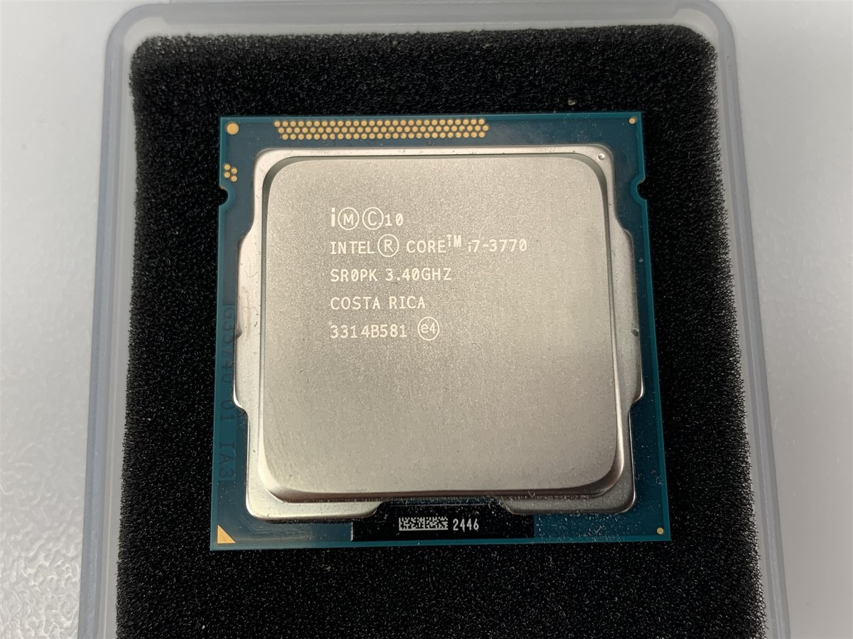 動作確認済み3個セットintel CORE i7 3770 core i7 3770 3個セット動作確認済み