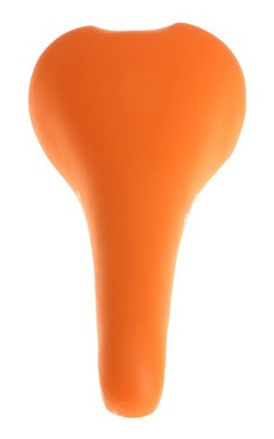 Selle Italia Flite Saddle Titanium Rails Orange Leather 1990 NIB
