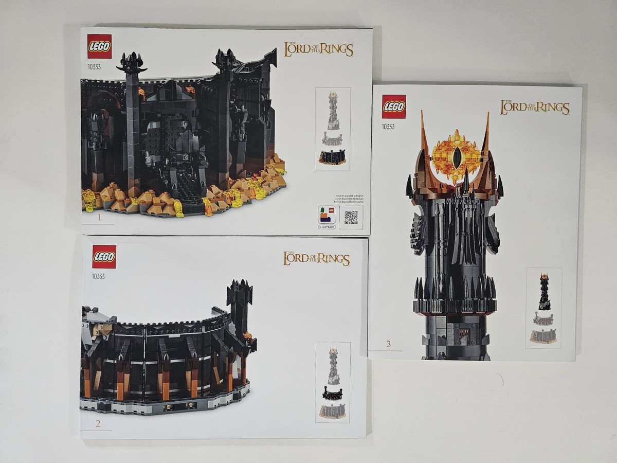 LEGO ICONS 10333 The Lord of the Rings: Barad-Dur Instruction
