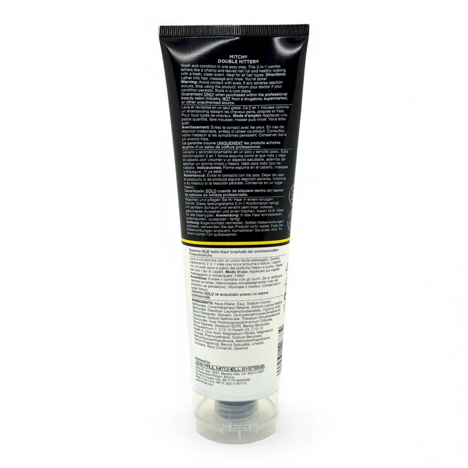 Paul Mitchell MITCH Double Hitter 2-in-1 Shampoo & Conditioner 8.5oz - Image 2 of 3