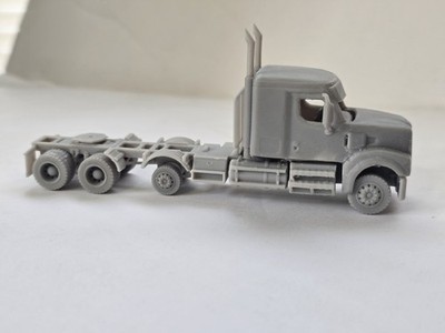 N Scale Western Star 47xx Flat Top Drop Axle Premium Line Undecorated Kit 3d...
