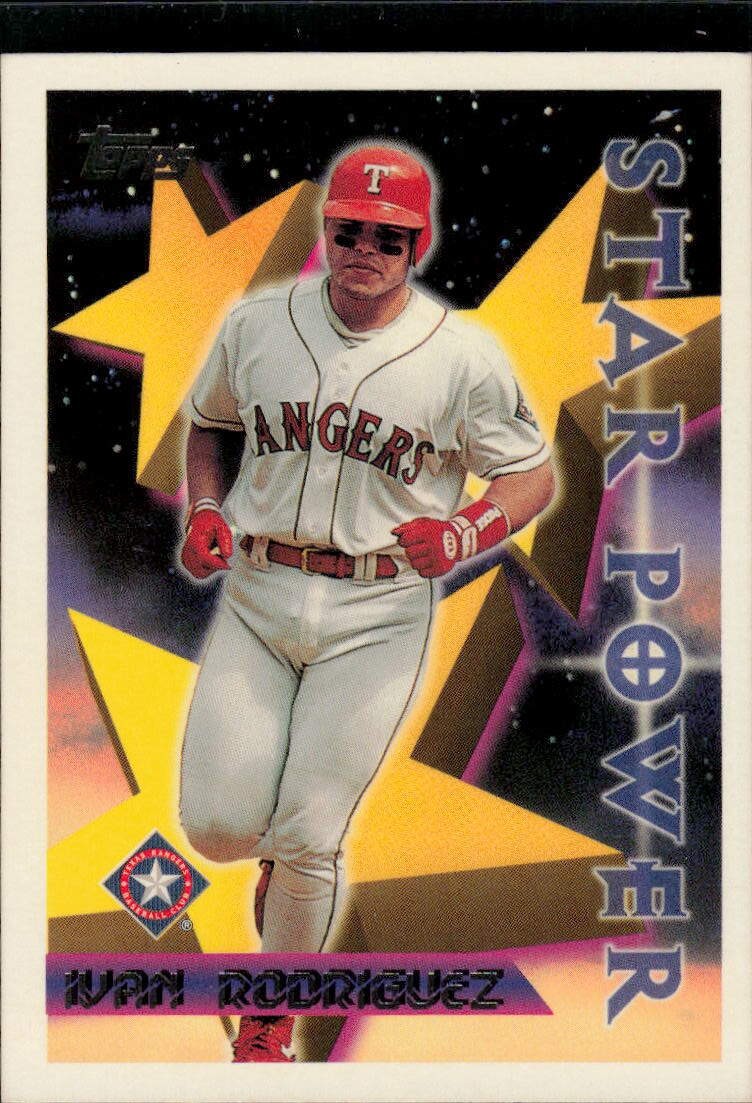 1996 Topps Team Topps Texas Rangers #227 Ivan Rodriguez