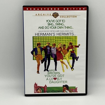 Mrs. Brown, You've Got a Lovely Daughter DVD 1968 Remastered Herman's Hermits