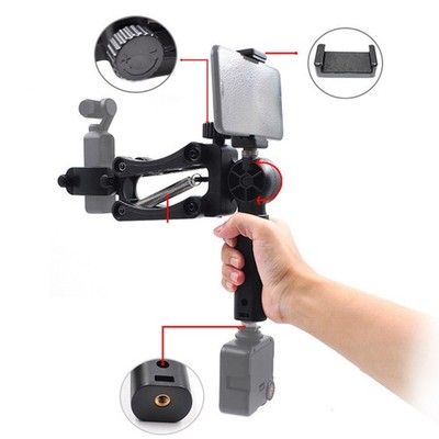ABS Multi Function Damping Handheld 4th Axis Tabilizer Handle Grip Accessori New