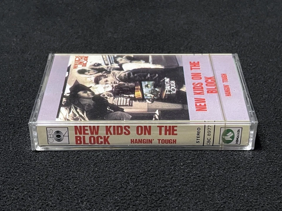 New Kids On The Block Hangin' Tough Taiwan Ltd Cassette Sealed 1988 Promo Insert - Image 4 of 4