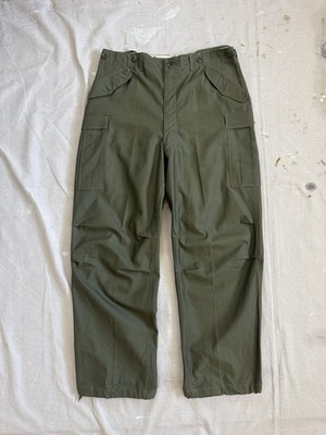 50s M-51 cargo pants 実物 medium/long VTG 50s M-1951 Field Cargo Pants US Army M51 Trousers Wide Leg