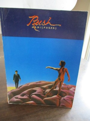 RUSH Hemispheres 1979 Songbook Sheet Music Guitar RARE G+ $22.95