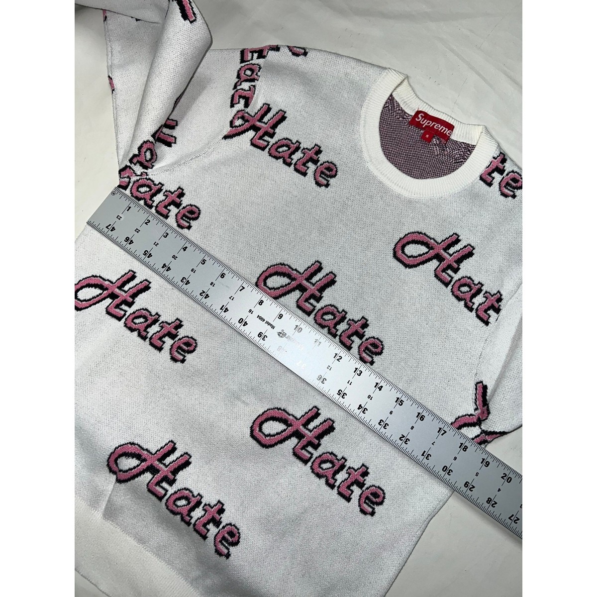 【XL】Supreme Hate sweater Supreme FW13 Hate Crewneck Sweater | eBay