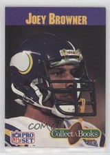 1990 Pro Set Collect-A-Books Joey Browner m5x