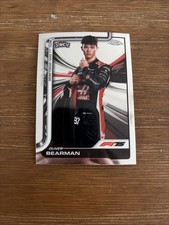 2025 Topps Chrome Formula 1 F1 #14 Oliver Bearman (F1 Drivers) RC Rookie Card
