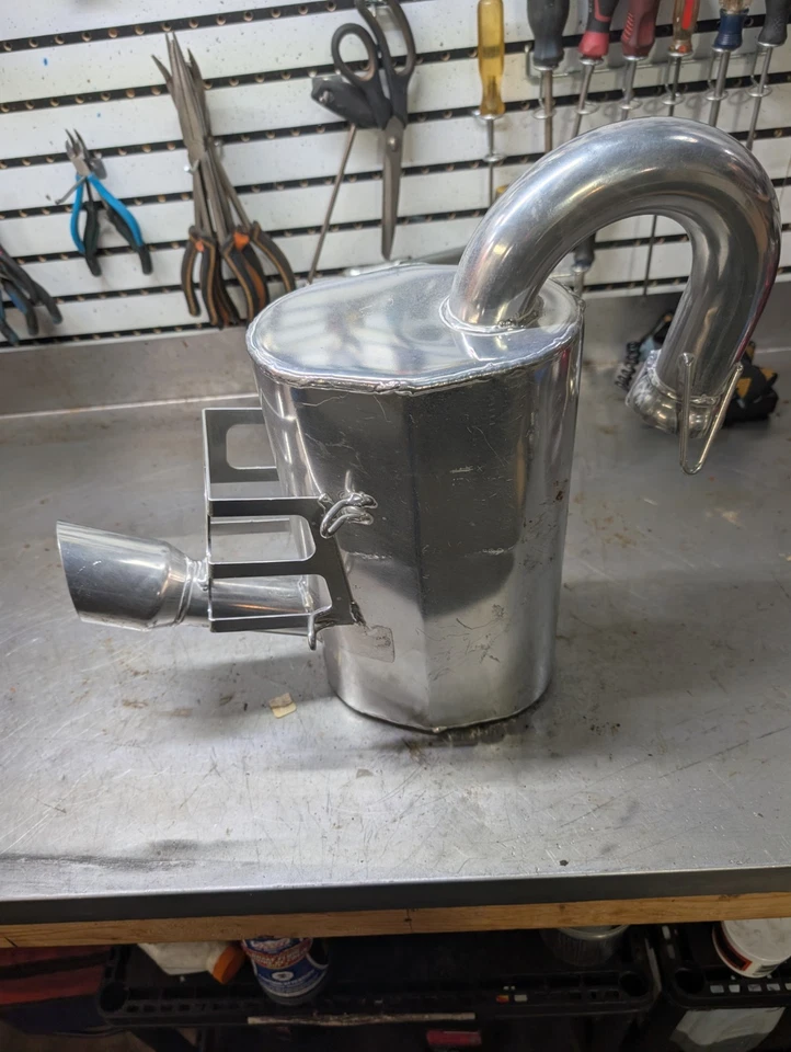 New 2008 Polaris Dragon RMK 800 SLP Lightweight Performance Exhaust Pipes - Image 2 of 4