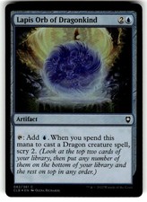 Lapis Orb of Dragonkind Commander Legends: Battle for Baldur's Gate Foil MTG