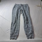 Mossimo Jogger Pants S Heather Gray Knit Drawstring Cuffed Hems','size — photo 2