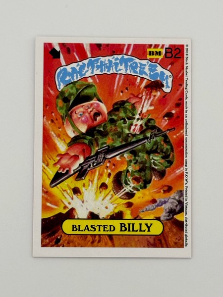 Cubo de basura niños subterráneo BLASTED BILLY #B2 GPKUG Black Market FS2