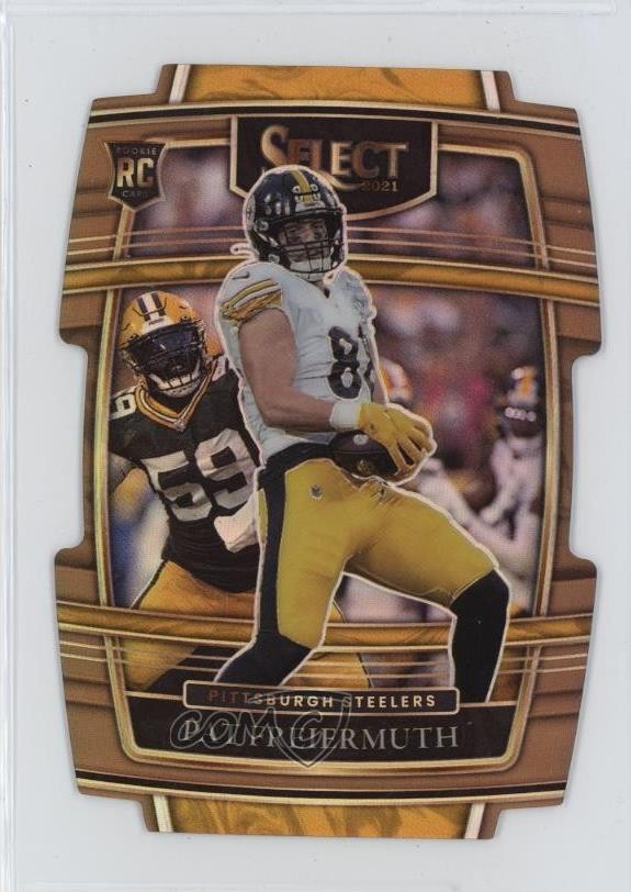 2021 Panini Select Concourse Copper Prizm Die-Cut 195/199 Pat Freiermuth #59 v3r