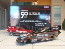 NHRA 1/24 Auto World Cruz Pedregon 2010 Snap On Tool Toyota Funny Car RARE Set 2