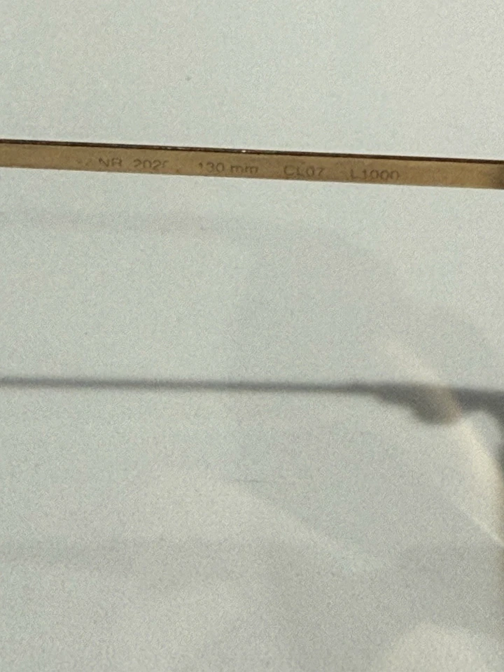 VintageNina Ricci Tortoise color frame 2020 CL07 L 1000 Prescription Sunglasses - Image 2 of 4