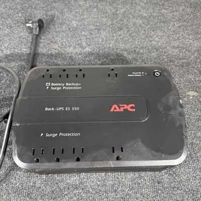 Surge Protection APC Back-UPS ES 550 Battery Backup 120V 60Hz WITH BATTERY