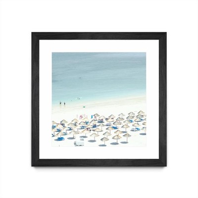 Giant Art 30x30 Sesimbra I Matted and Framed in Multi-Color
