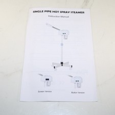 Hot Spray Facial Steamer Salon Spa Facial Machine Screen Version