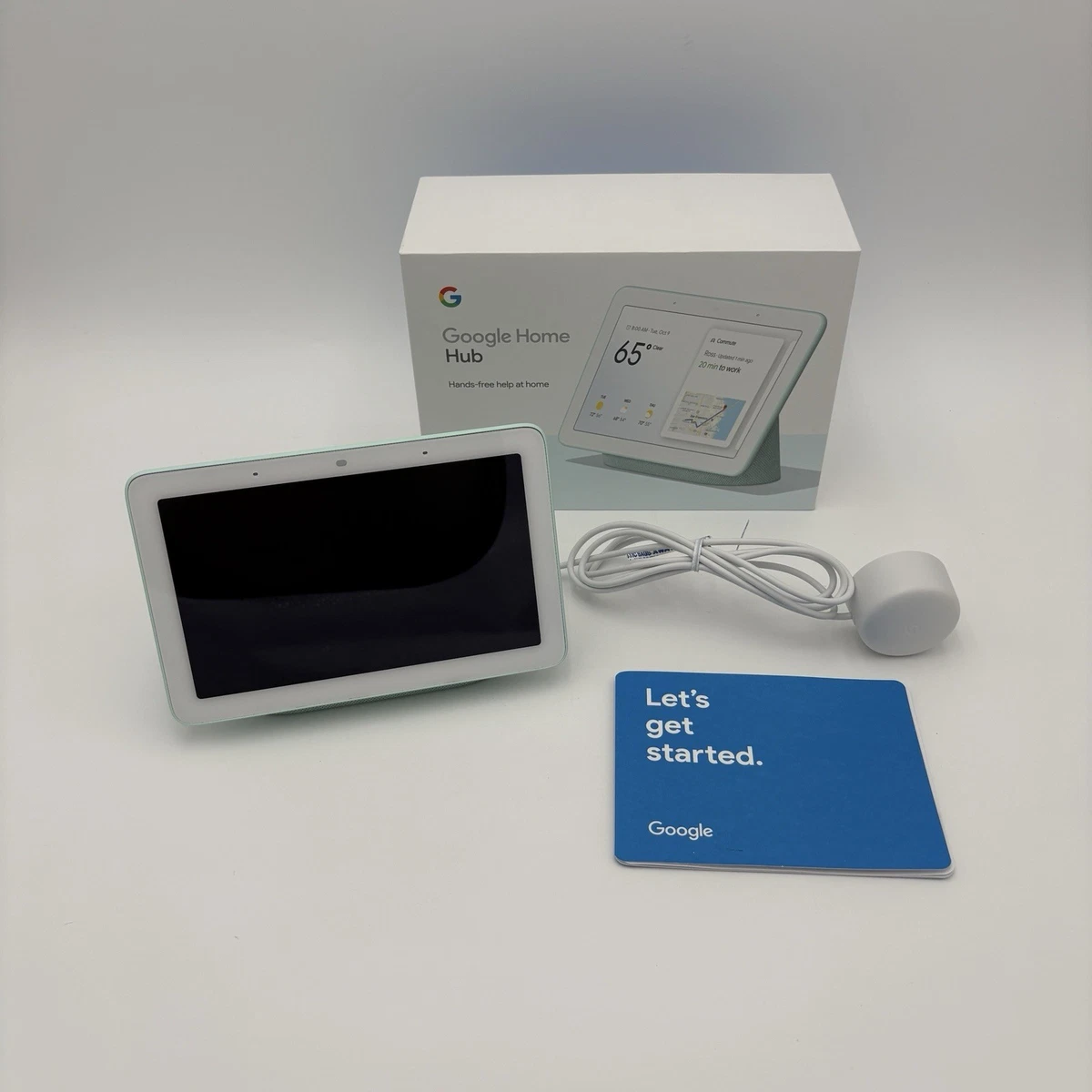 Google Home Hub / Google Nest Hub 1ª generación en AQUA, GA00578-US