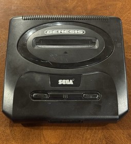 Sega Genesis Model 2 Console Bundle Cords + Controller + Games *WORKS GREAT*