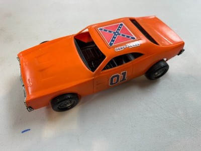Vintage General Lee 1980 Made in USA MEGO - Dukes of Hazard Car w Steering Wheel