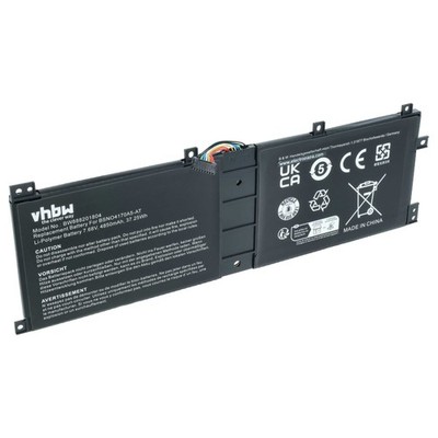 Akku für Lenovo IdeaPad Miix 510-12ISK-80U1000EGE 4850mAh 7,68V