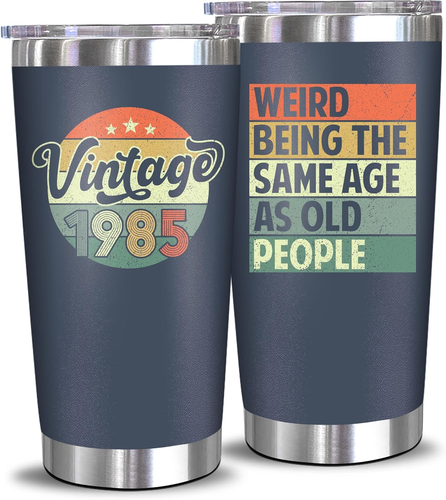 40Th Birthday Gifts for Men Women - 1985 40Th Birthday Decorations for Him, Her