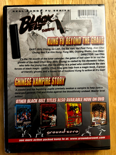 Kung Fu Beyond The Grave / Chinese Vampire Story (DVD 2003) (NEW) - Imagen 2 de 2