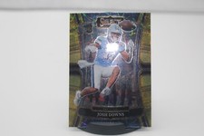 2023 Panini Select Draft Picks - Concourse Gold Lazer Prizm #16 Josh Downs (RC)
