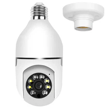 New E27 WiFi Bulb Camera, 1080P FHD, Night Vision, Motion Detection