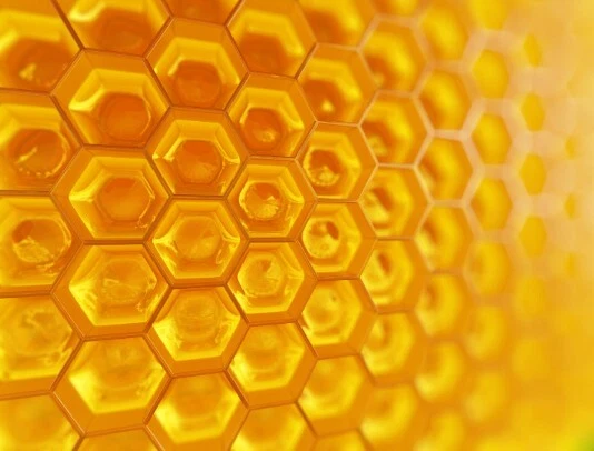 2 x Hexagonal 2x Beehive Beeswax Pillar Altar Table Church Classic Votive Candle - Image 4 of 4