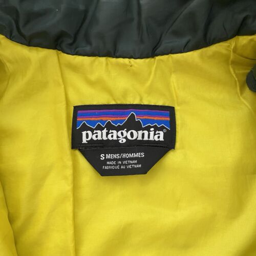 Patagonia Nano Puff Jacket Green Yellow Men’s Small RARE Primaloft insulated - Picture 4 of 12
