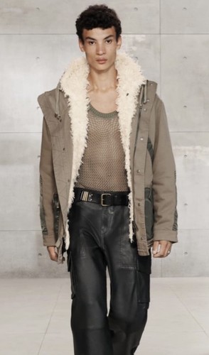 NWT ZARA MLTRY PRK 07 mens Small (FINAL PRICE $209)