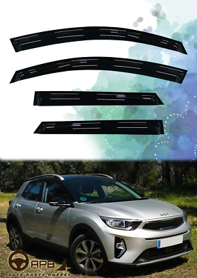 For Kia Stonic 2017-ON Deflector Window Visors Guard Vent Weather Shield
