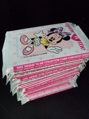 Lot Of 19 Minnie 'n Me Trading Cards 1991 Impel Disney New Sealed