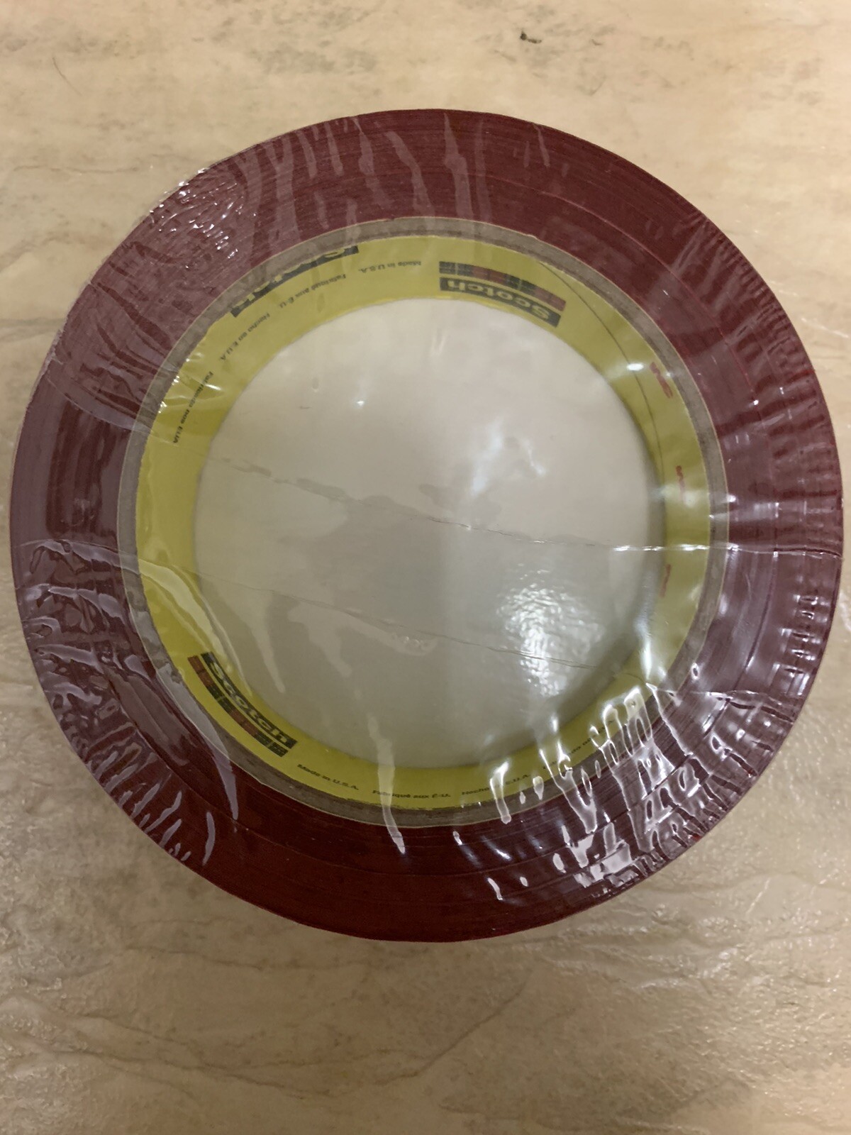 Scotch 3m 650 Light Duty Packaging Tape Heat Resistance Splicing, 1”x72