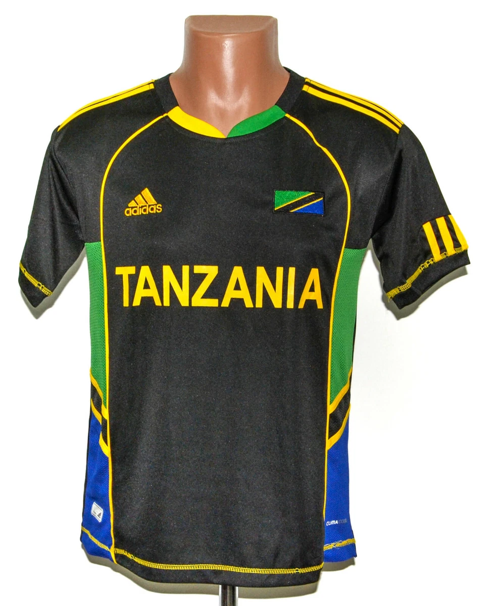 TANZANIA NATIONAL TEAM 2000 S HOME FOOTBALL SHIRT JERSEY ADIDAS SIZE S ADULT