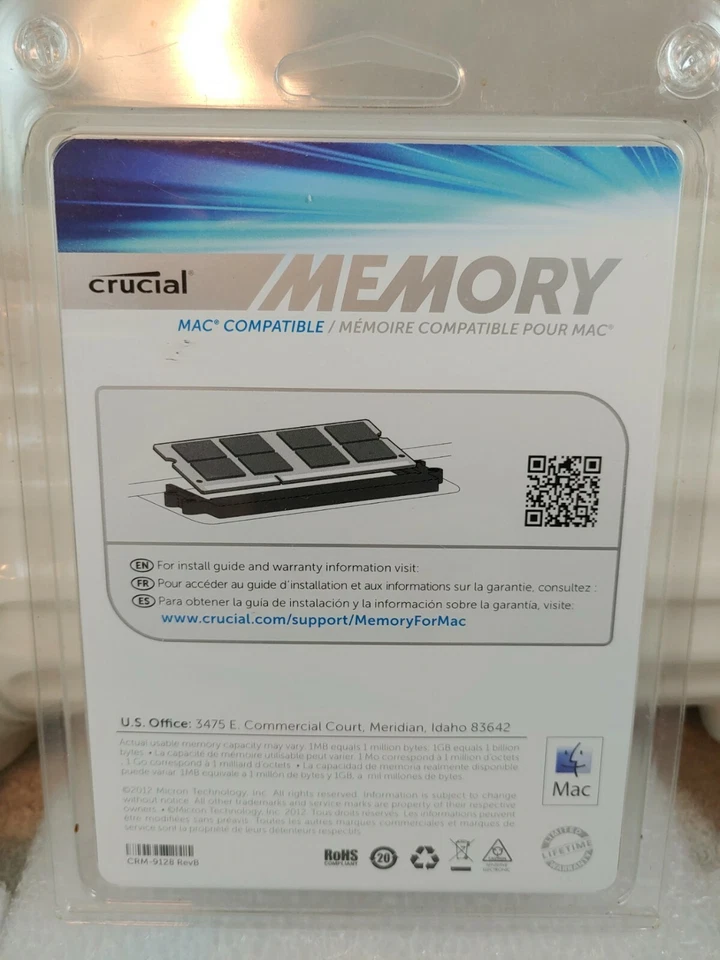 Samsung 2X 512mb 2Rx16 PC2-5300S-555-12-A3 Memory for Apple - Image 2 of 3