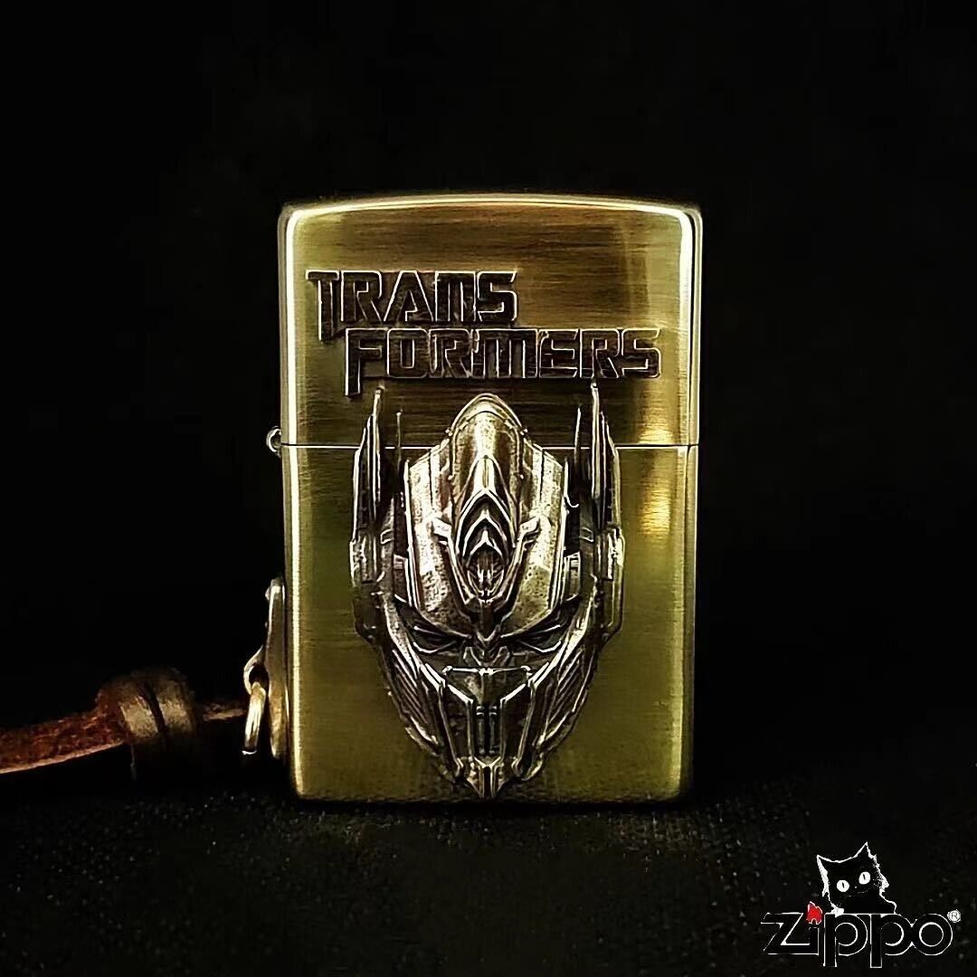 New Zippo oil Lighter transformers gold with box | eBay New Zippo oil Lighter transformers gold with box | eBay