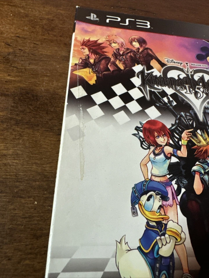 Kingdom Hearts HD 1.5 Remix (Edición Limitada con Libro de Arte) PS3 Completo PROBADO Foto 3 de 4